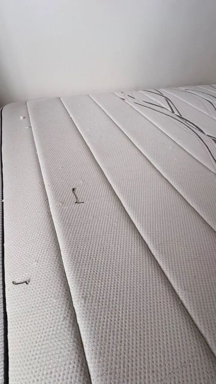 Colchão King Size em bom estado - Foto 4