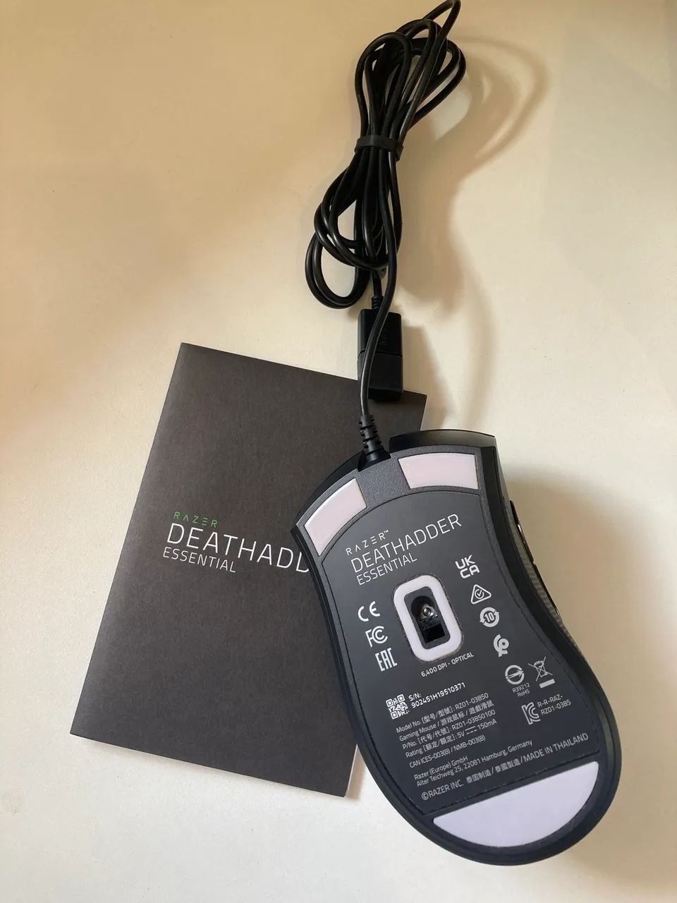 Mouse Razer Deathadder Essential - NOVO - Foto 2