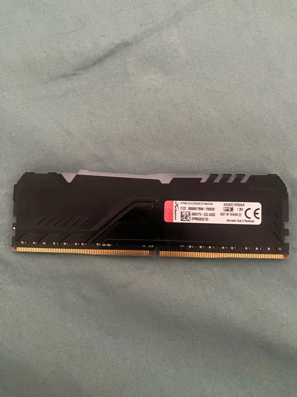 Memória ram 8gb 3200mhz hyperx - Foto 2