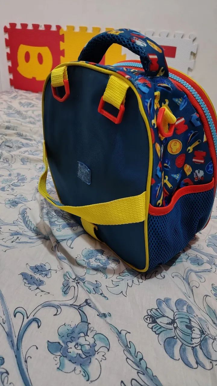Mochila infantil e lancheira térmica da patrulha canina... Contato: * - Foto 3