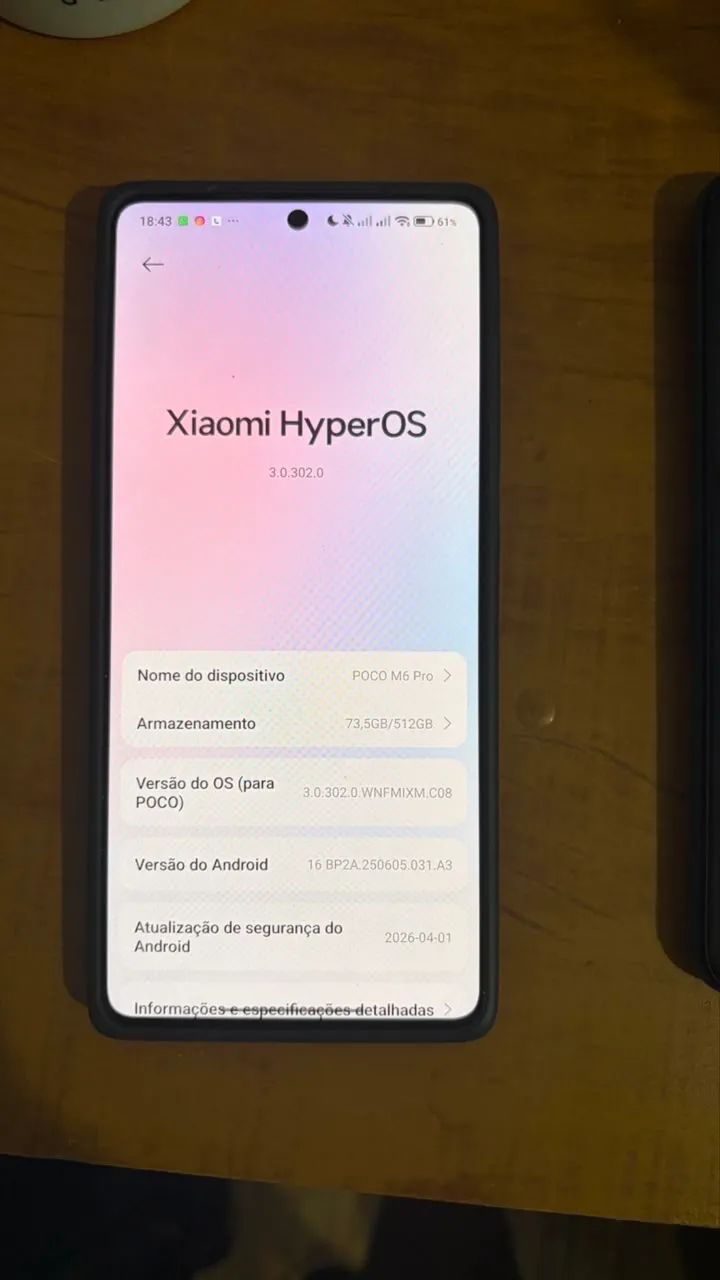 Poco m6 pro 12gb ram 512gb