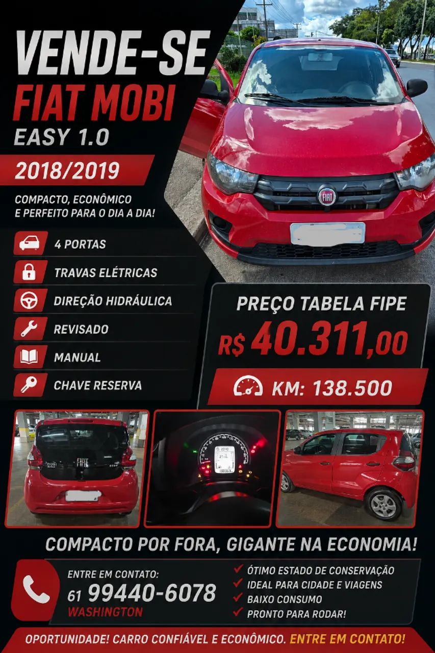 Fiat Mobi 2019