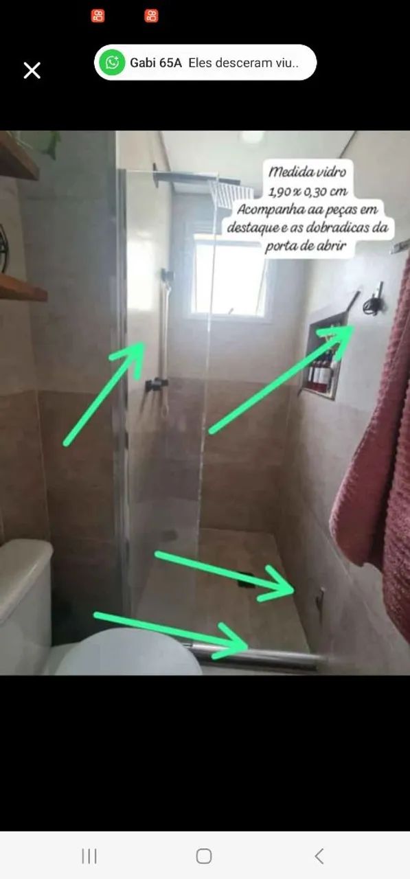 Vidro para box 65082230604546120
