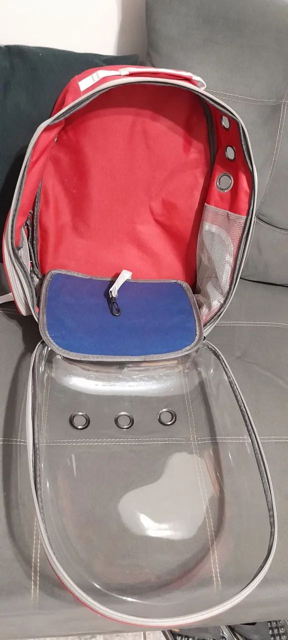 Mochila Pet Visão Panorâmica Astronauta - Foto 3