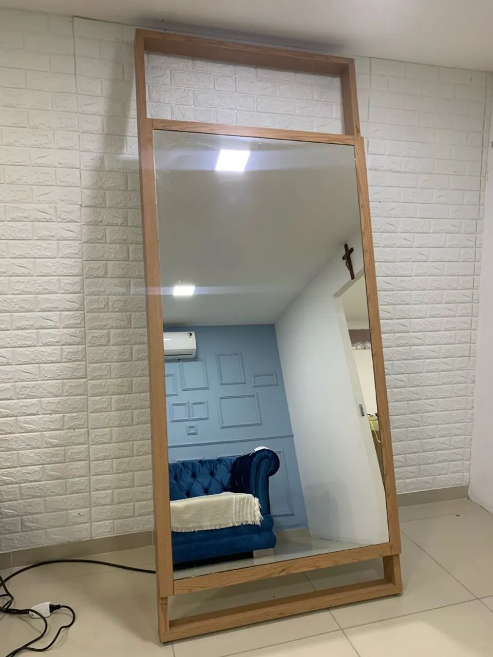 Moldura em mdf com espelho 