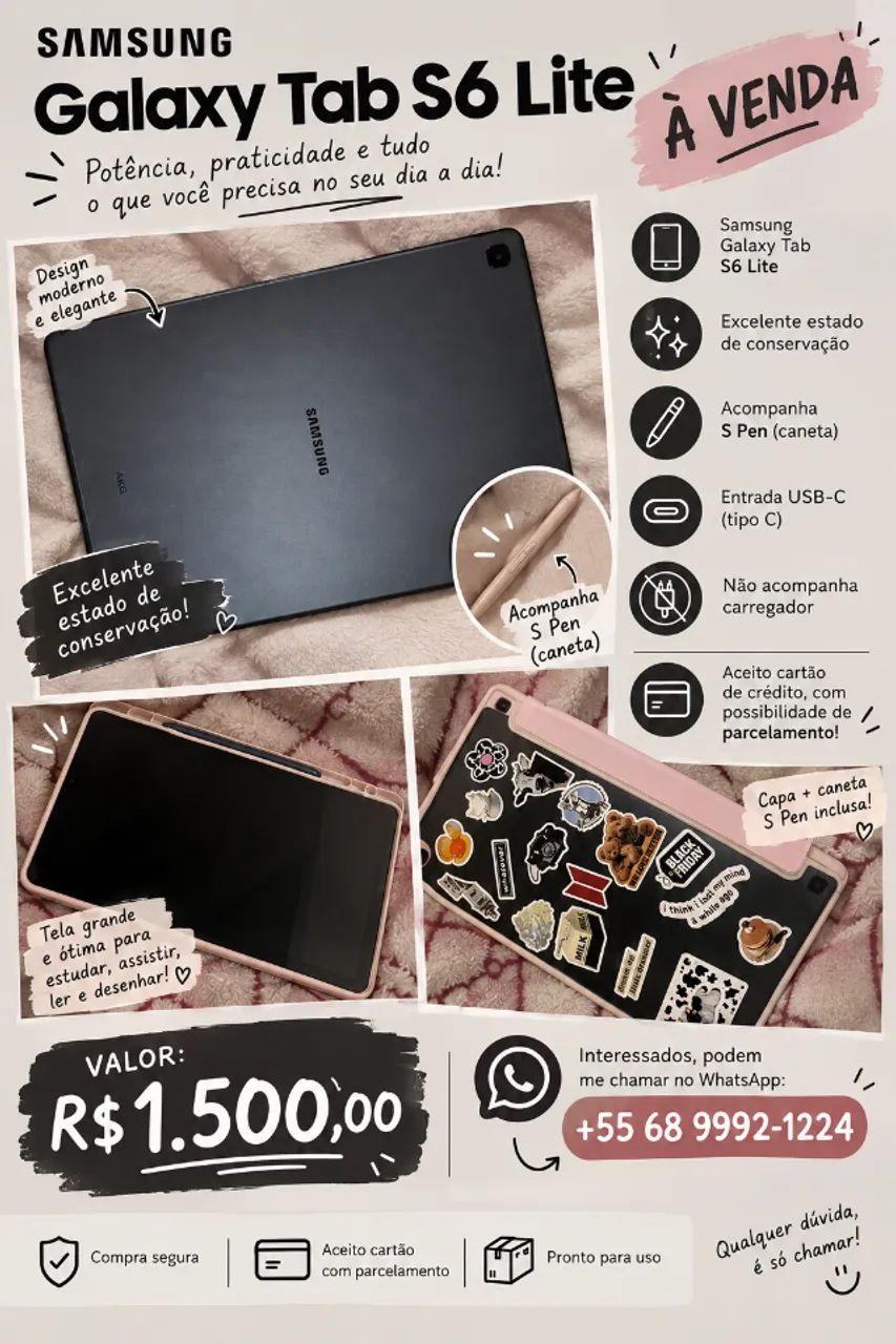 TABLET S6 LITE SAMSUNG 