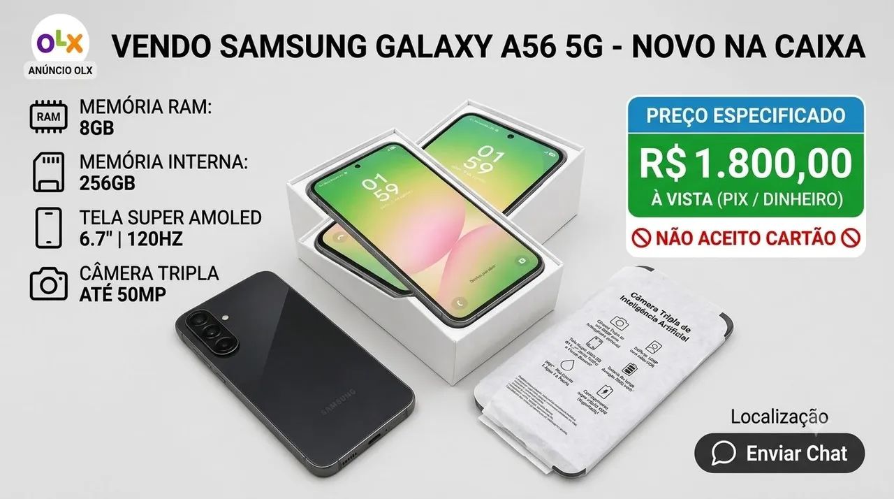 SAMSUNG A56 5G - Foto 5