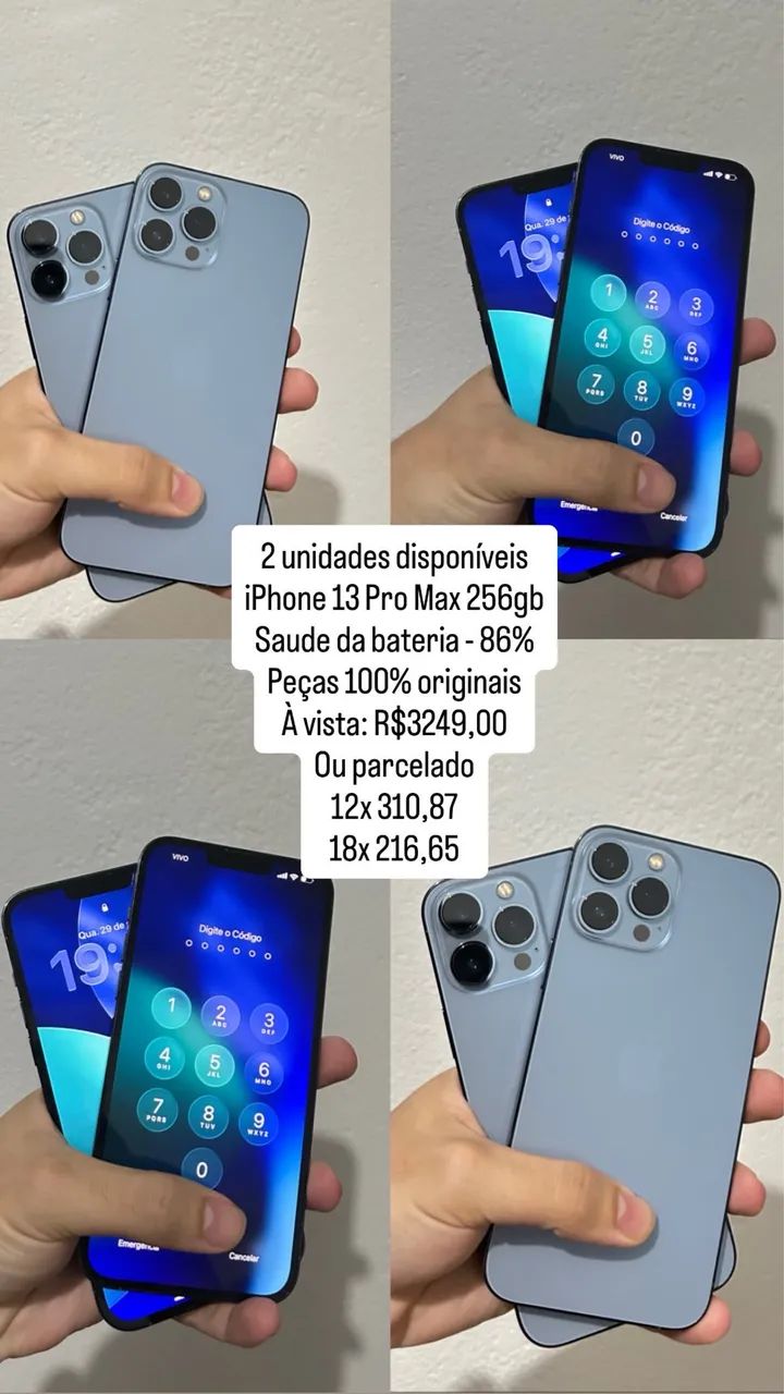 iPhone 13 Pro Max 256gb - Celulares e Smartphones - Vila Americana