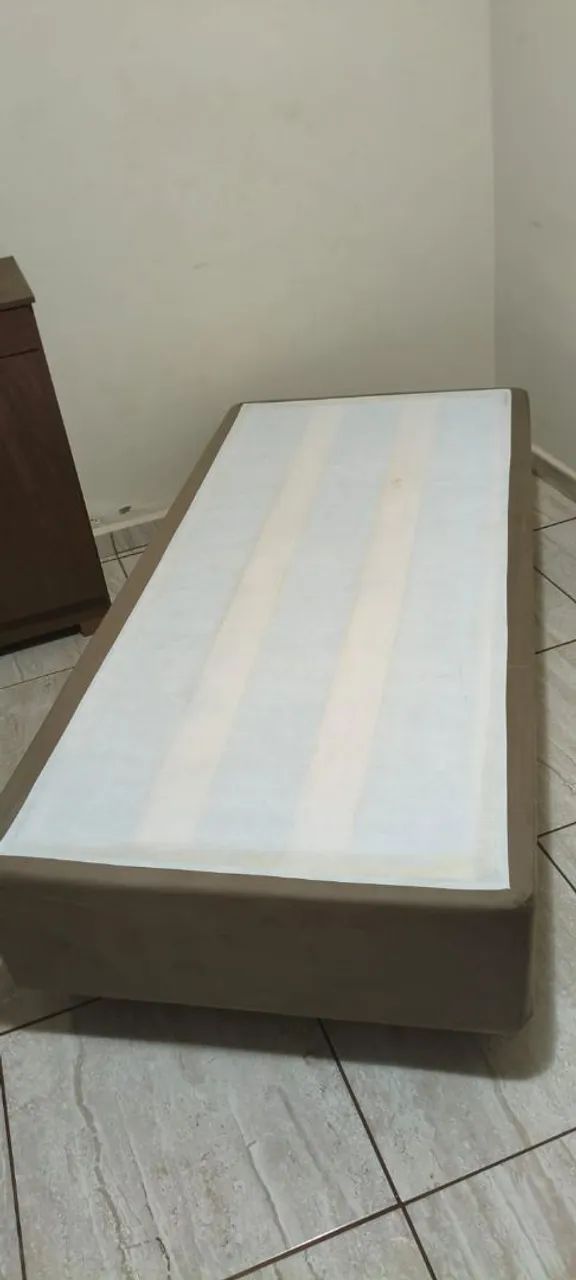 Colchão solteiro/box Novinhos