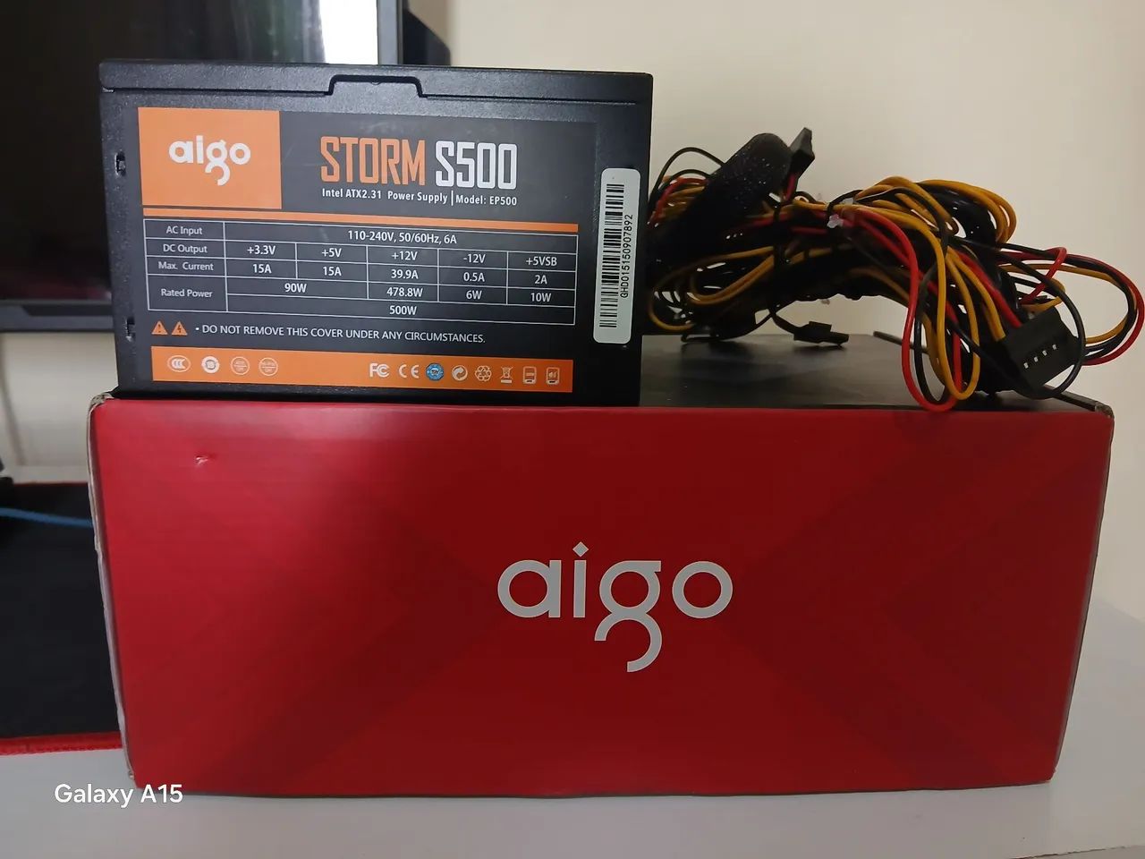 Fonte 500w Storm da Aigo