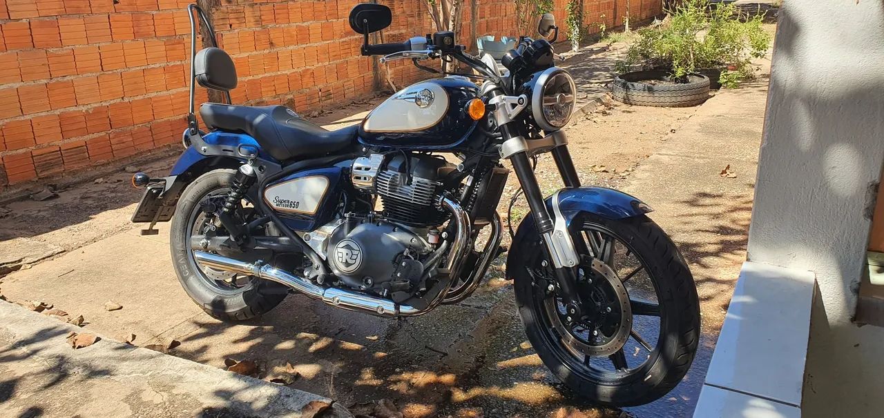 Super meteor 650 celestial blue - Foto 3