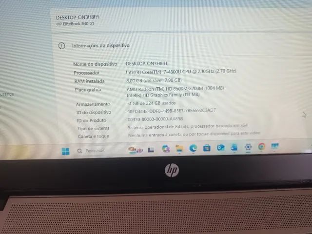 Notebook HP EliteBook 840 - Foto 5