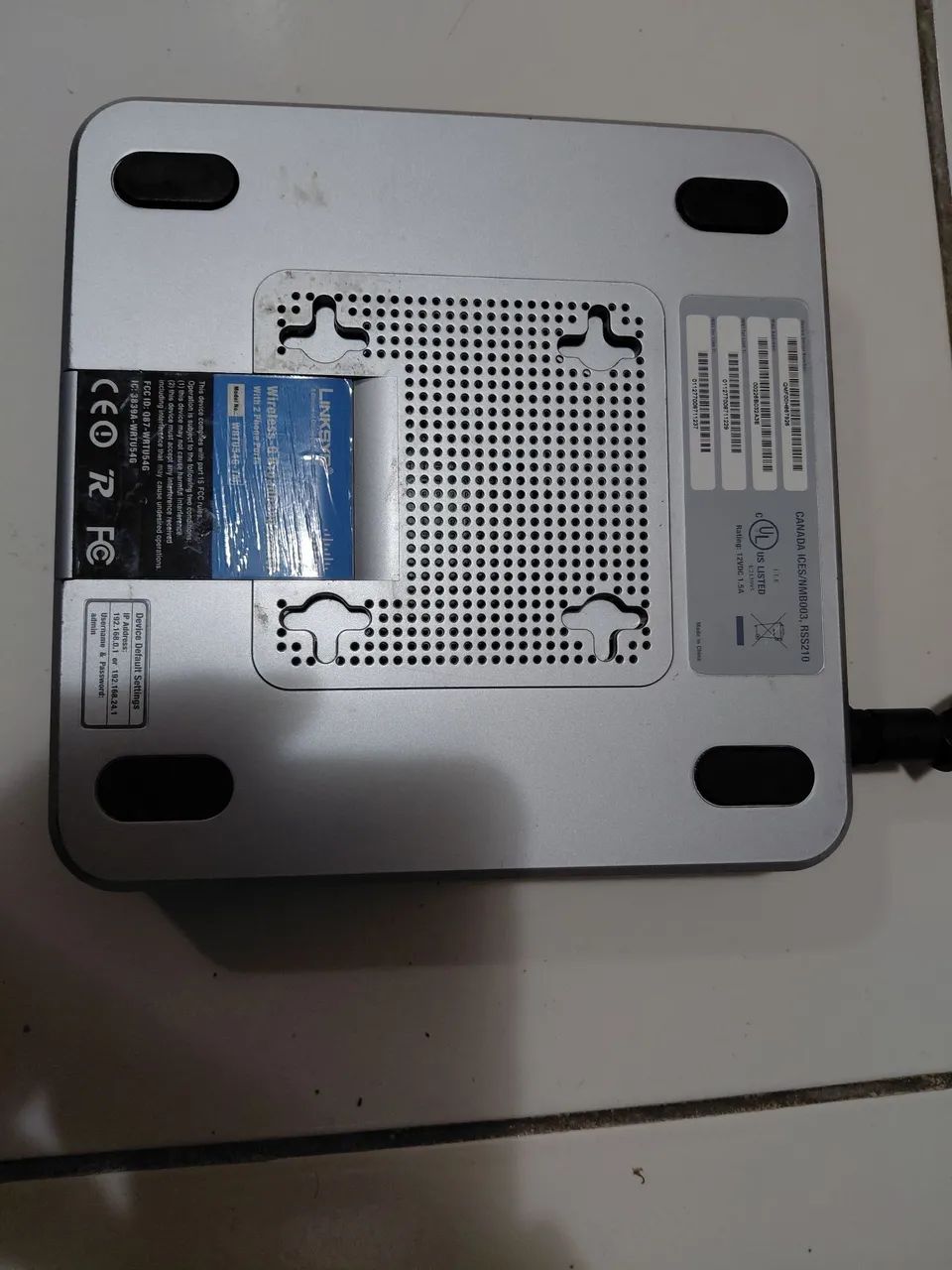 Modem cisco wireless-G Linksys com 2 ports para Phone  - Foto 3