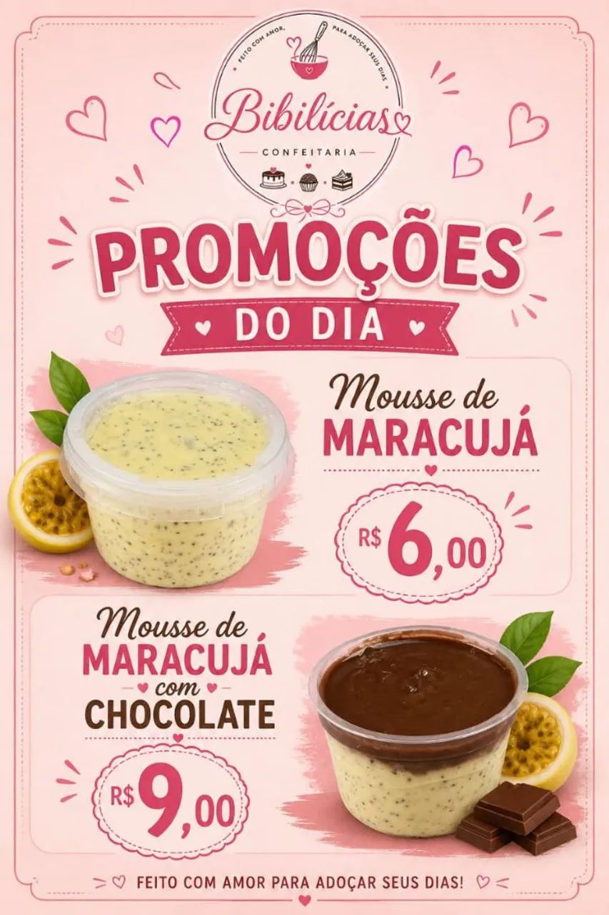 Mousse de maracujá