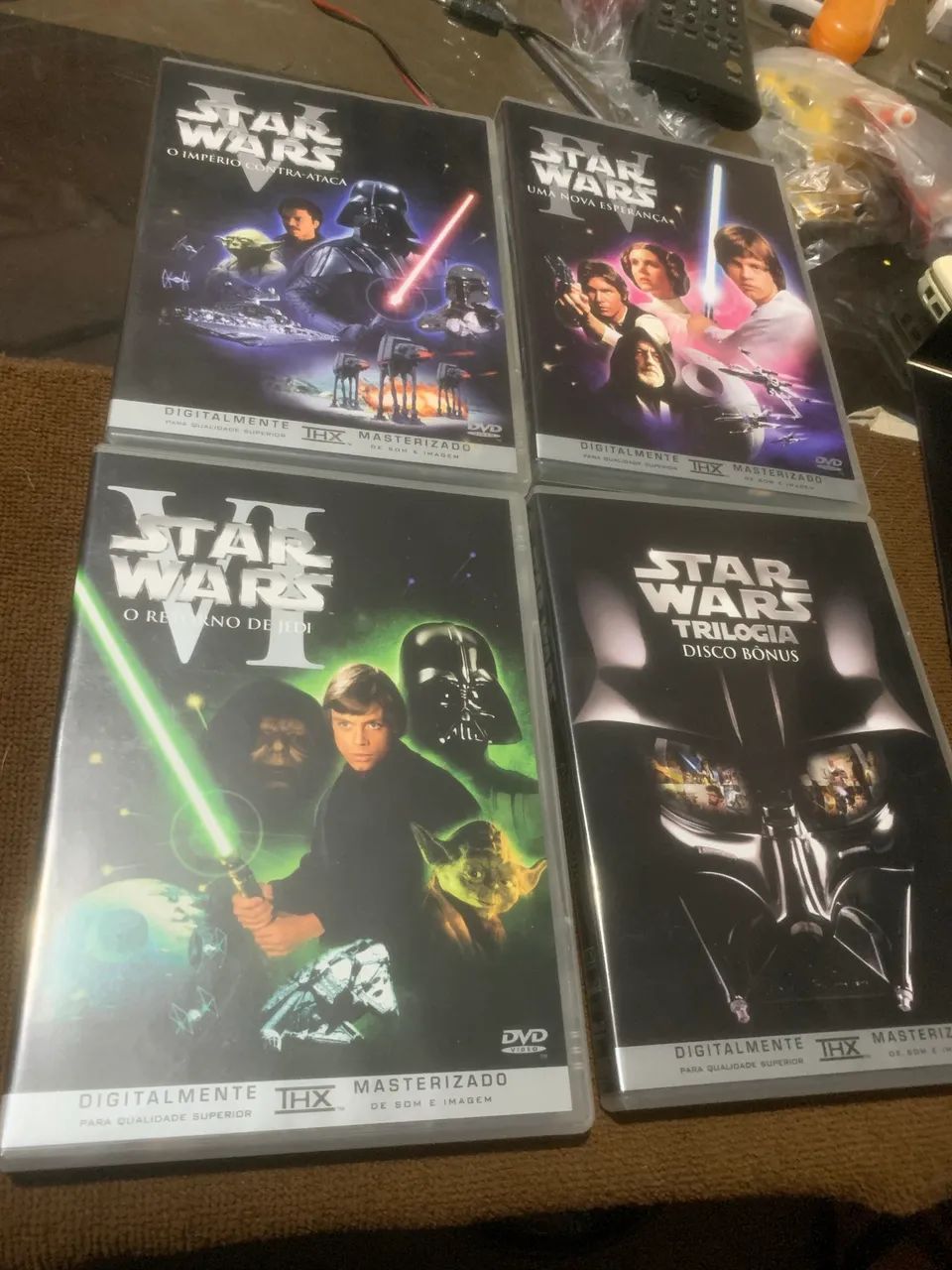 Nove. DVDs da franquia Star Wars,  - Foto 4