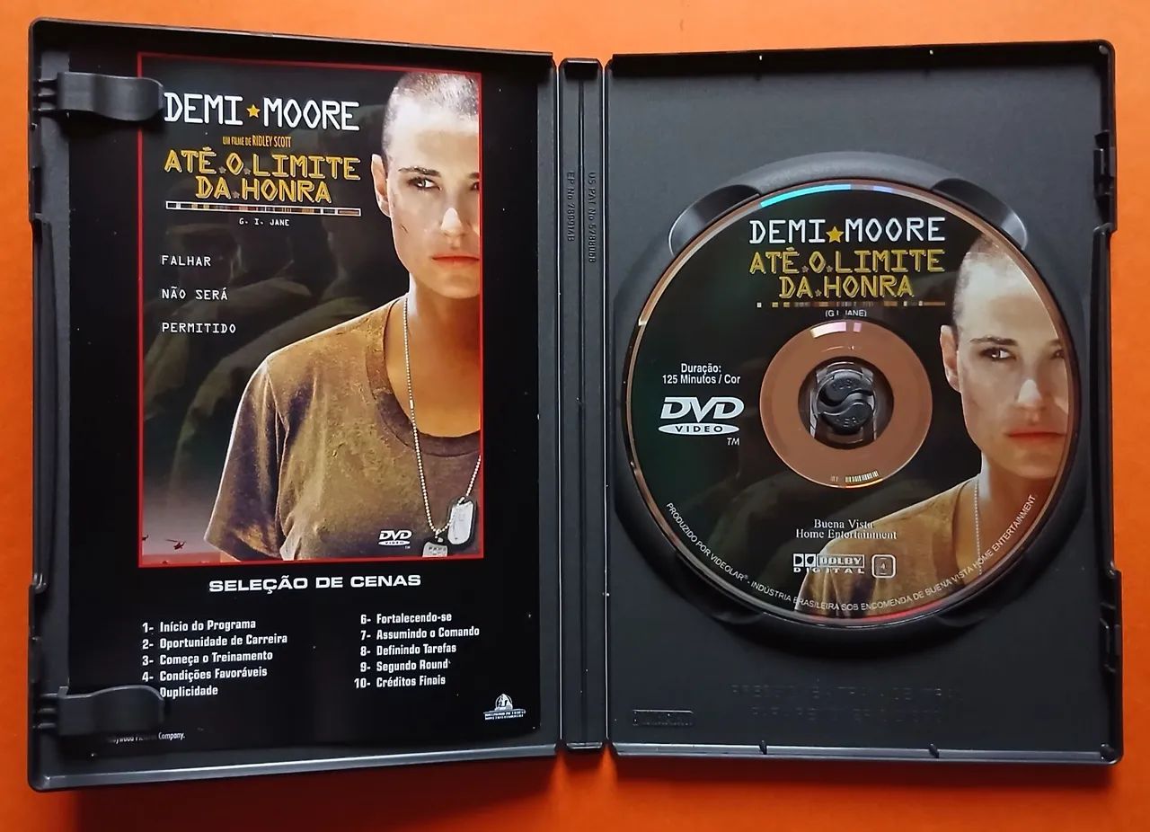 Dvd Até o Limite da Honra + Ghost - Demi Moore - Foto 3