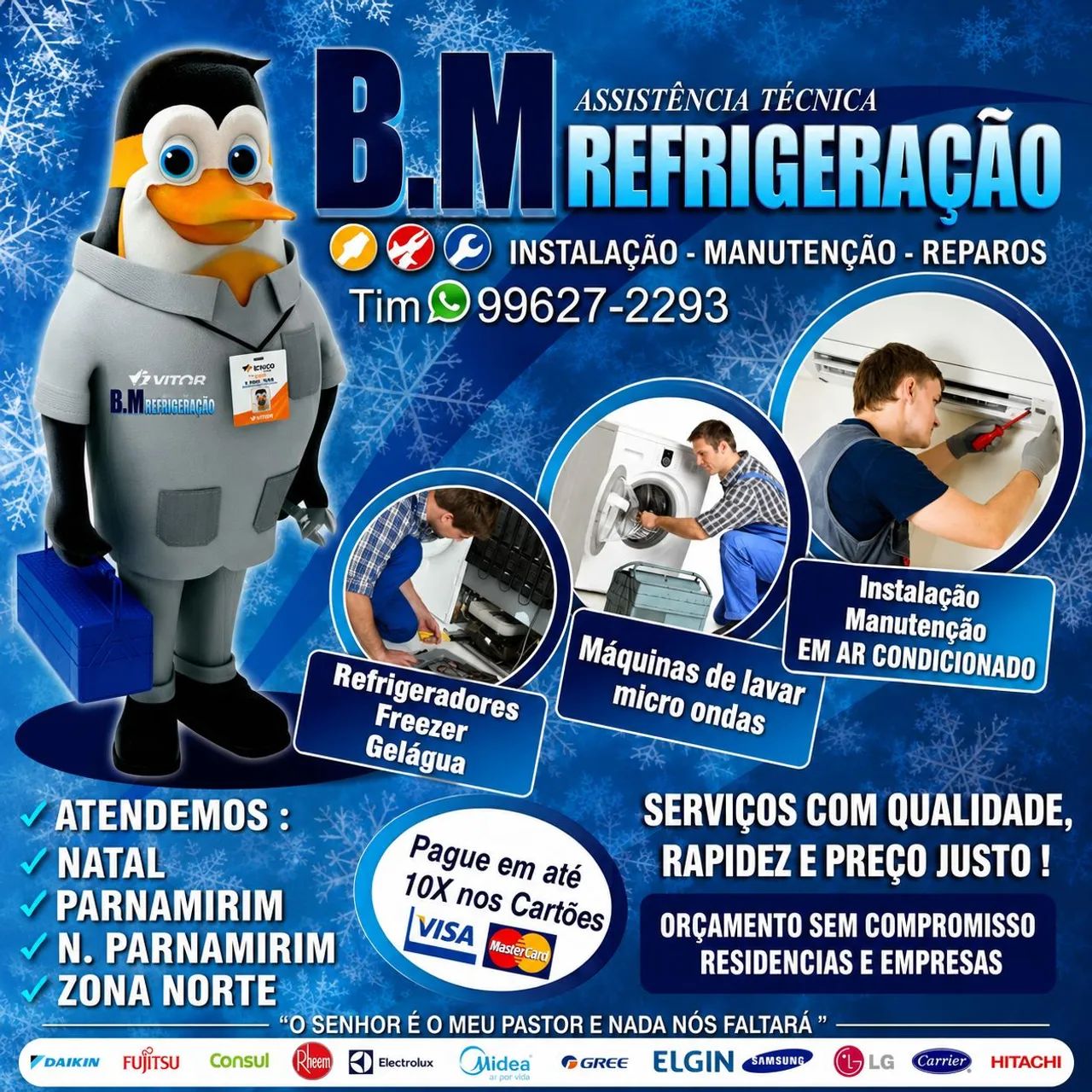 Instalação e manutenção em Ar condicionado 