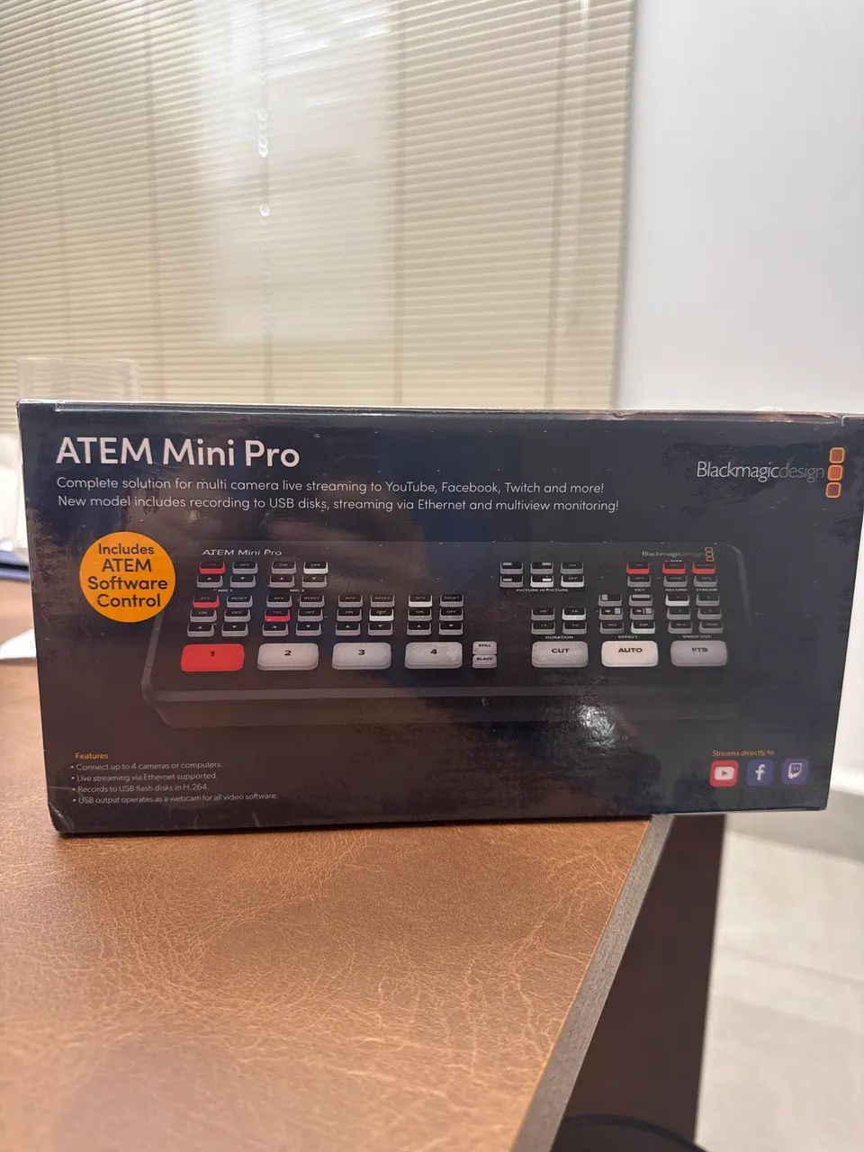 ATEM Mini Pro mesa de corte 