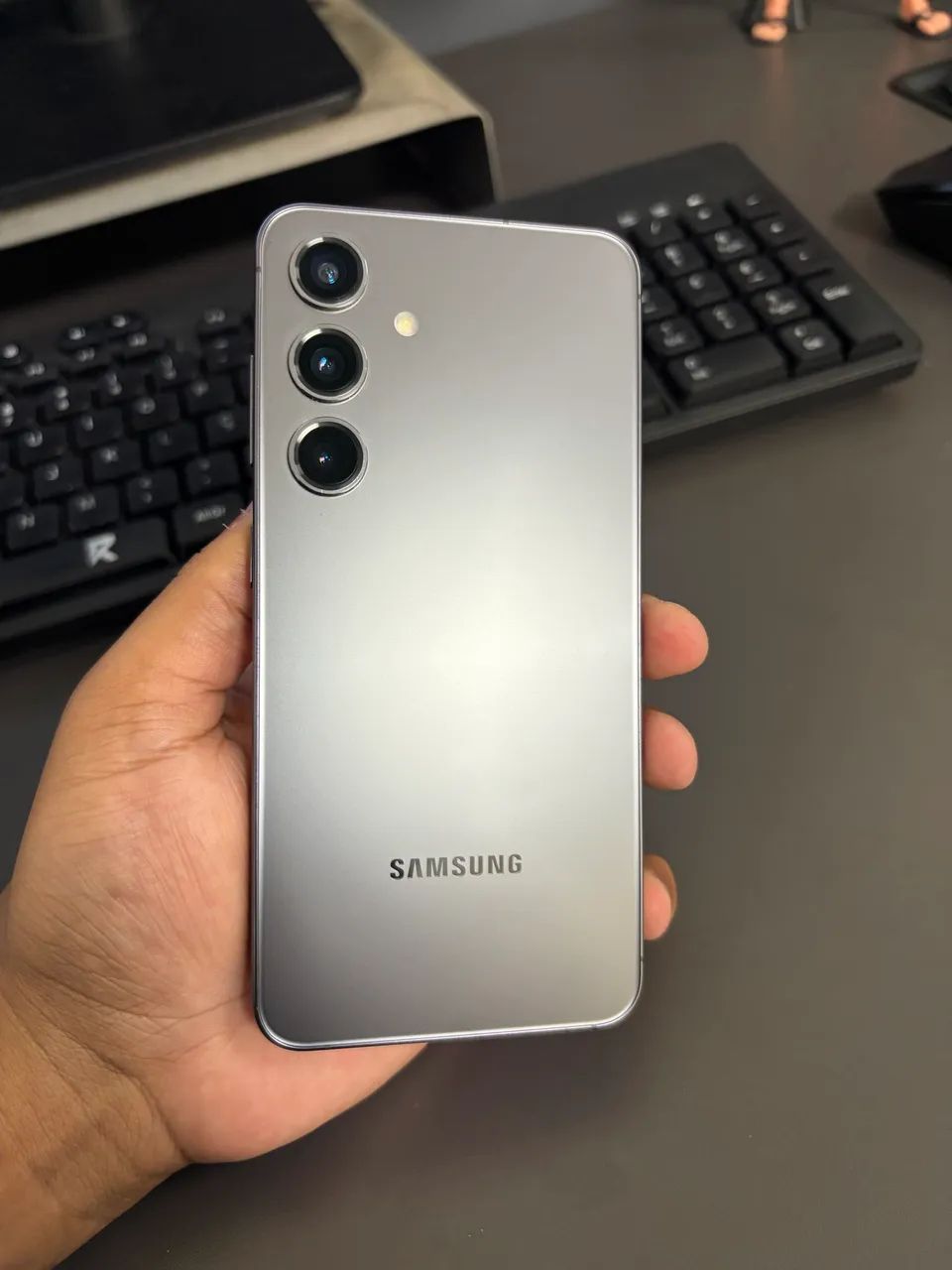 S24 512gb com caixa e nota fiscal  - Foto 4