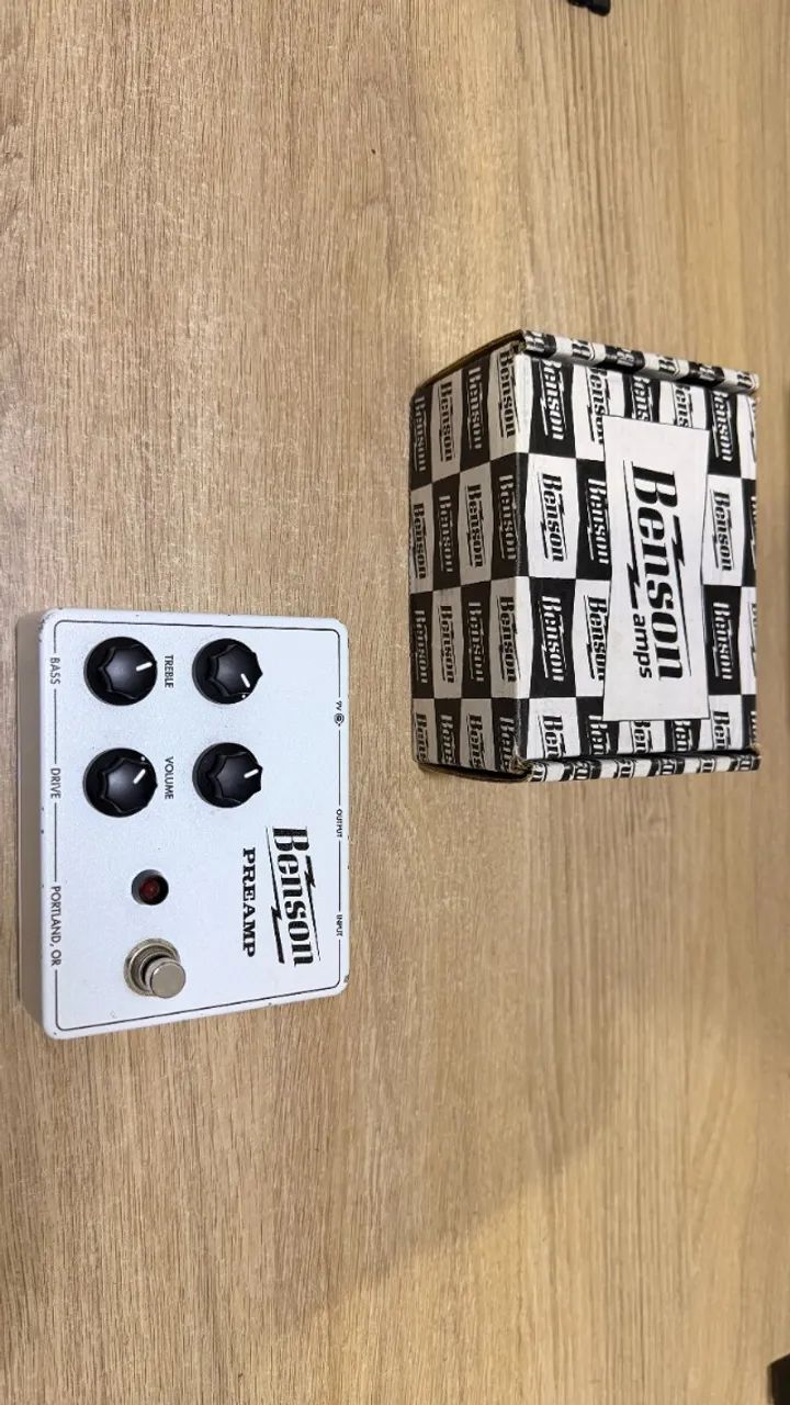 Pedal Benson Preamp - Instrumentos musicais - Jardim Amália, Volta