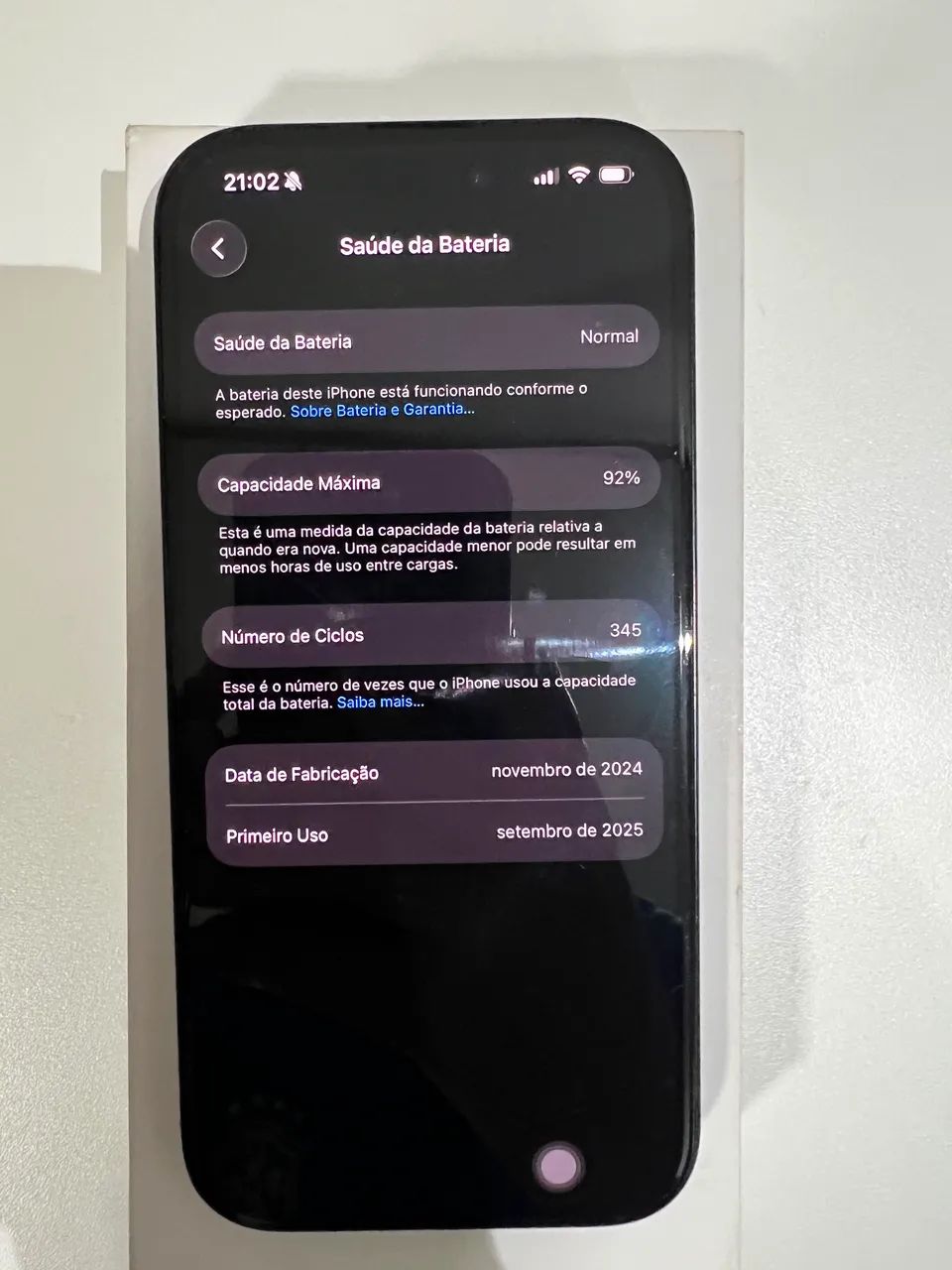 iPhone 16pro 256 - 1 ano de uso.  - Foto 3