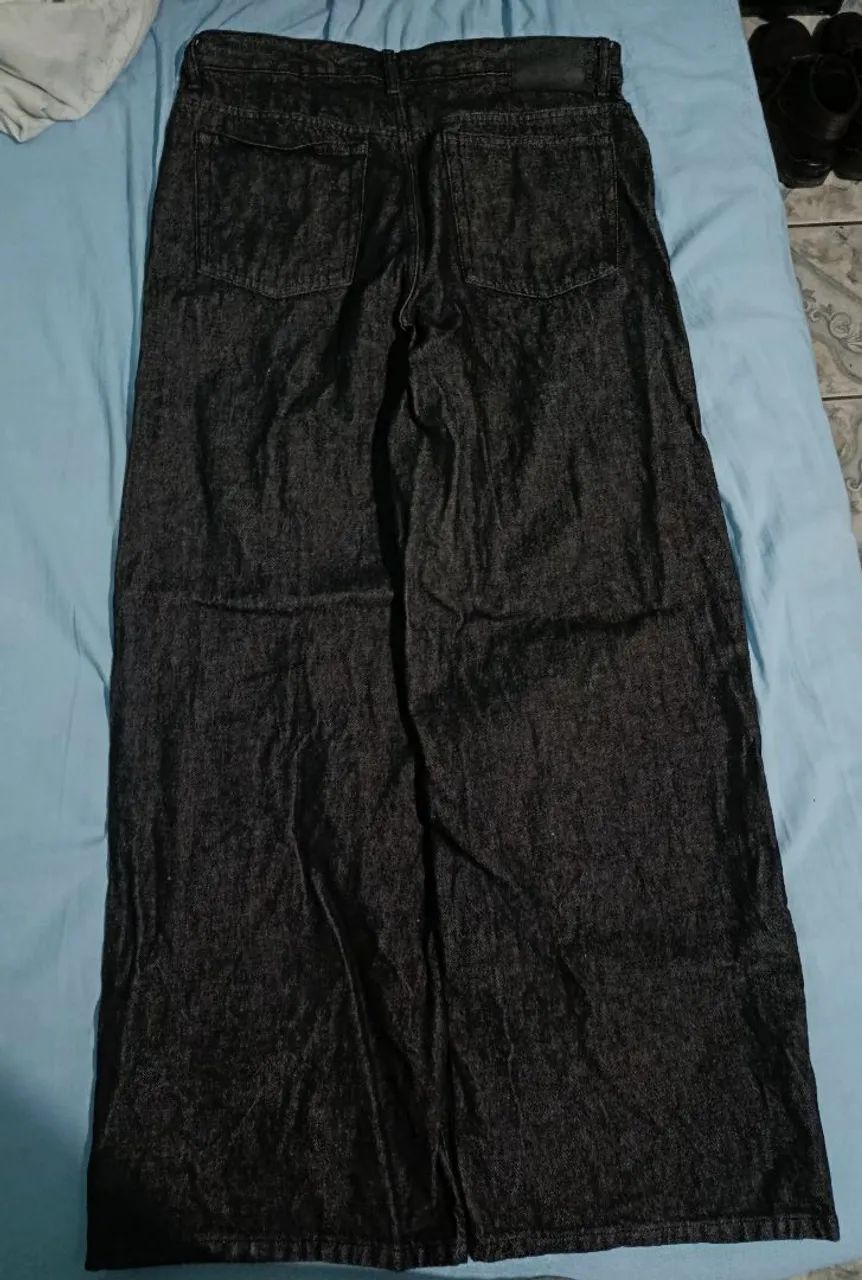 calça cotton on shutter black size 36 (46 br) - Foto 4