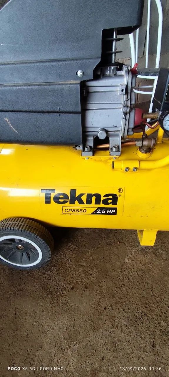 Vendo compressor com pouco uso 