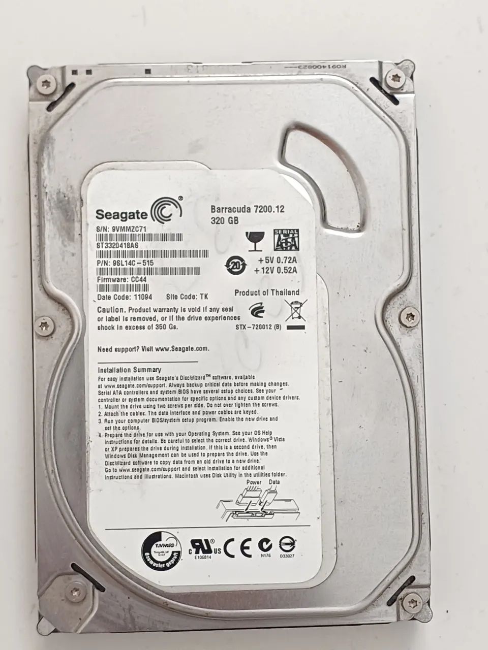 Hd 320GB dvr nvr cpu  - Foto 3