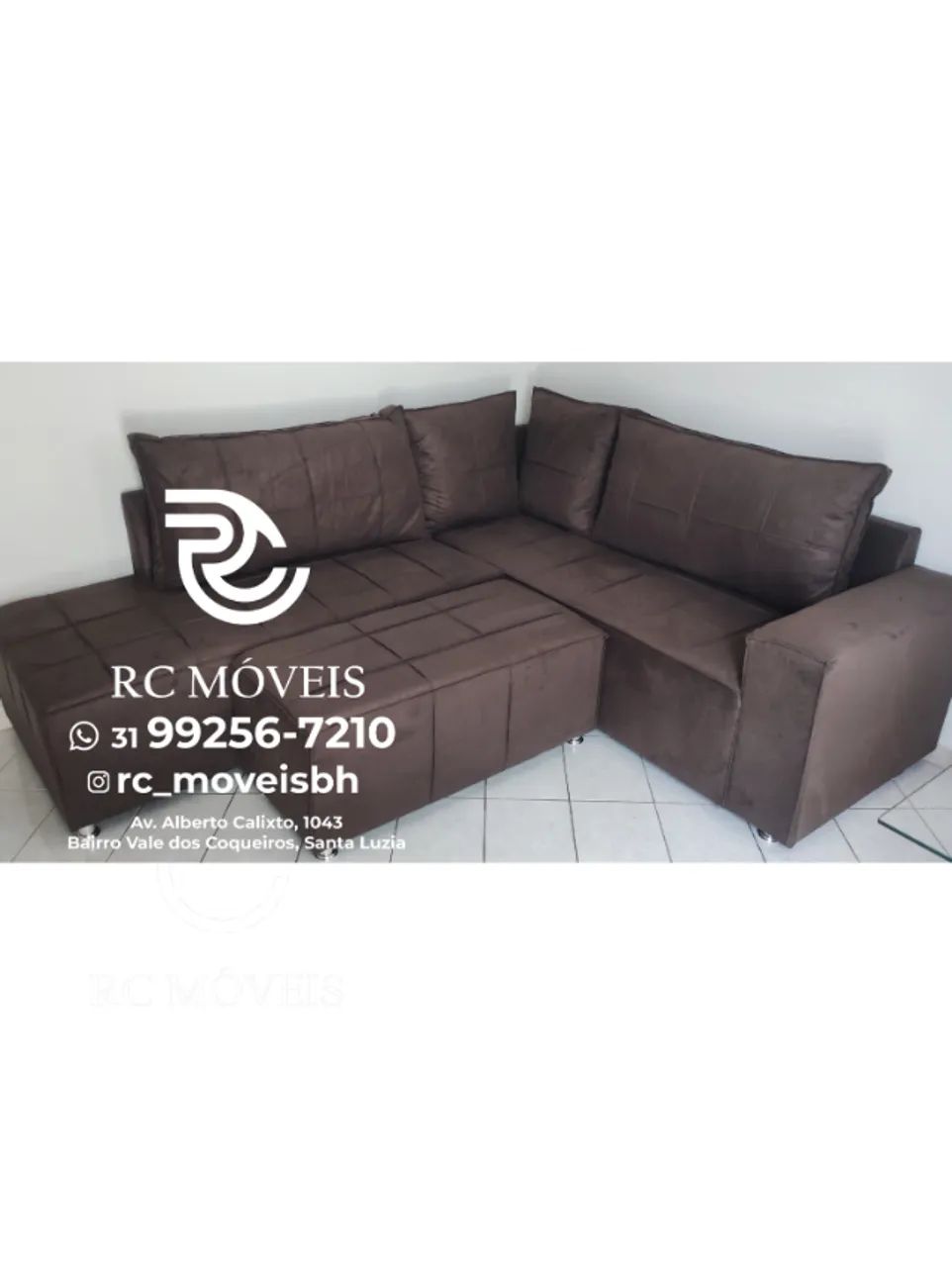 Sofá Bolívia - Conforto e Sofisticação para sua Sala