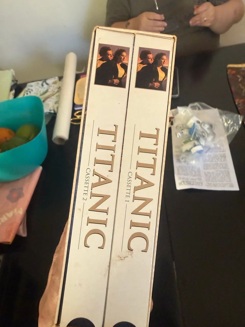 Box VHS Titanic