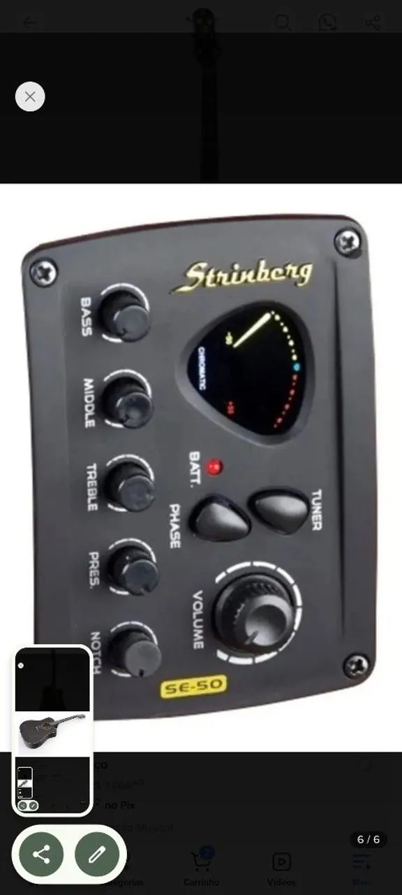 Violão Steinberg elétrico 