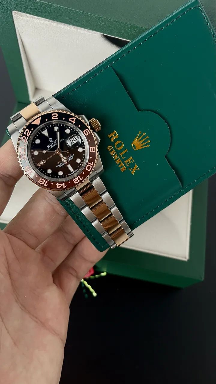 Relógio Rolex GMT Master ll Rootbear - Foto 3