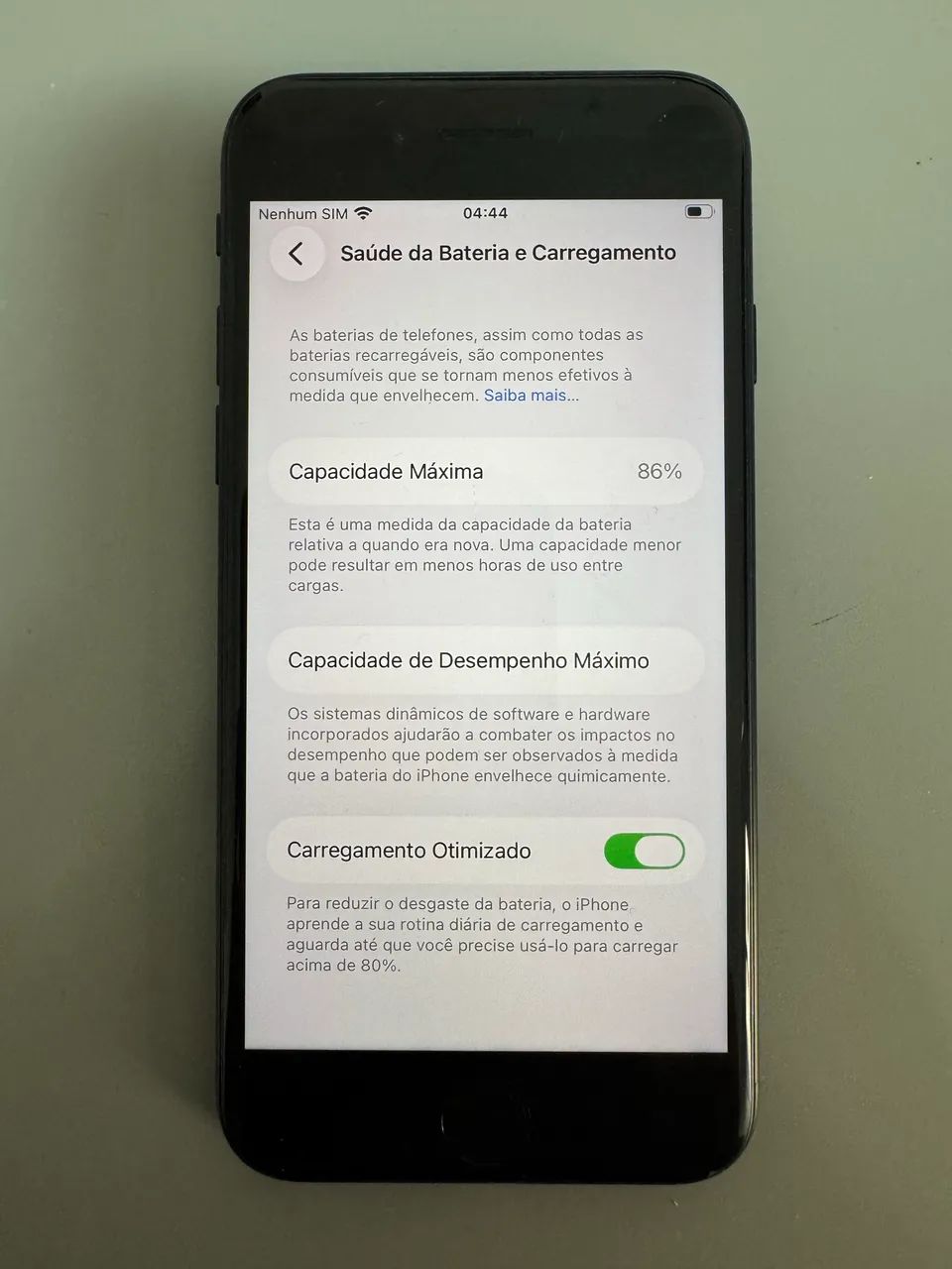 iPhone SE 64GB Preto (Meia-Noite) - Foto 4