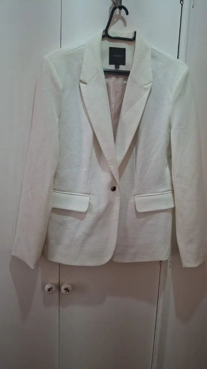 Blazer Off-White Forrado - YSC CITY - 44