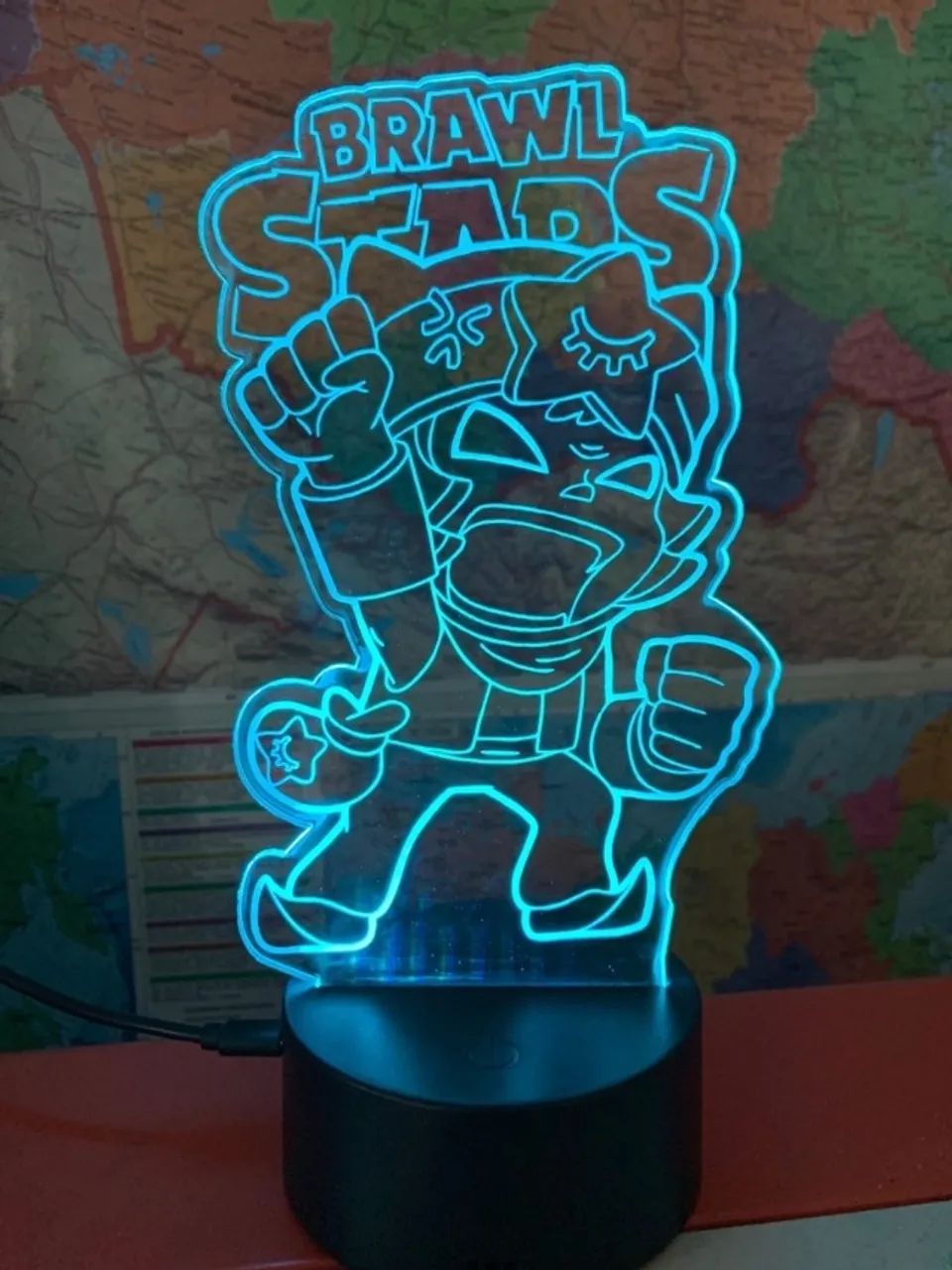 Luminária LED RGB - Acrílico  - Foto 3