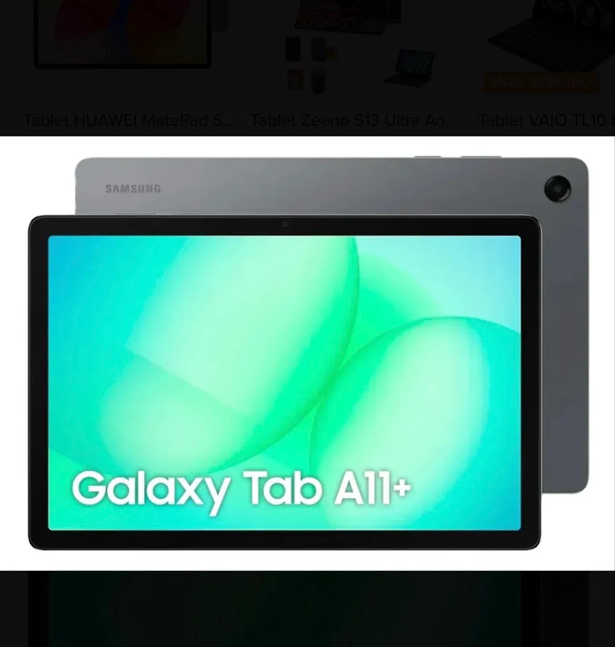 Tablet Samsung A11+ Wifi 128GB 6GB RAM