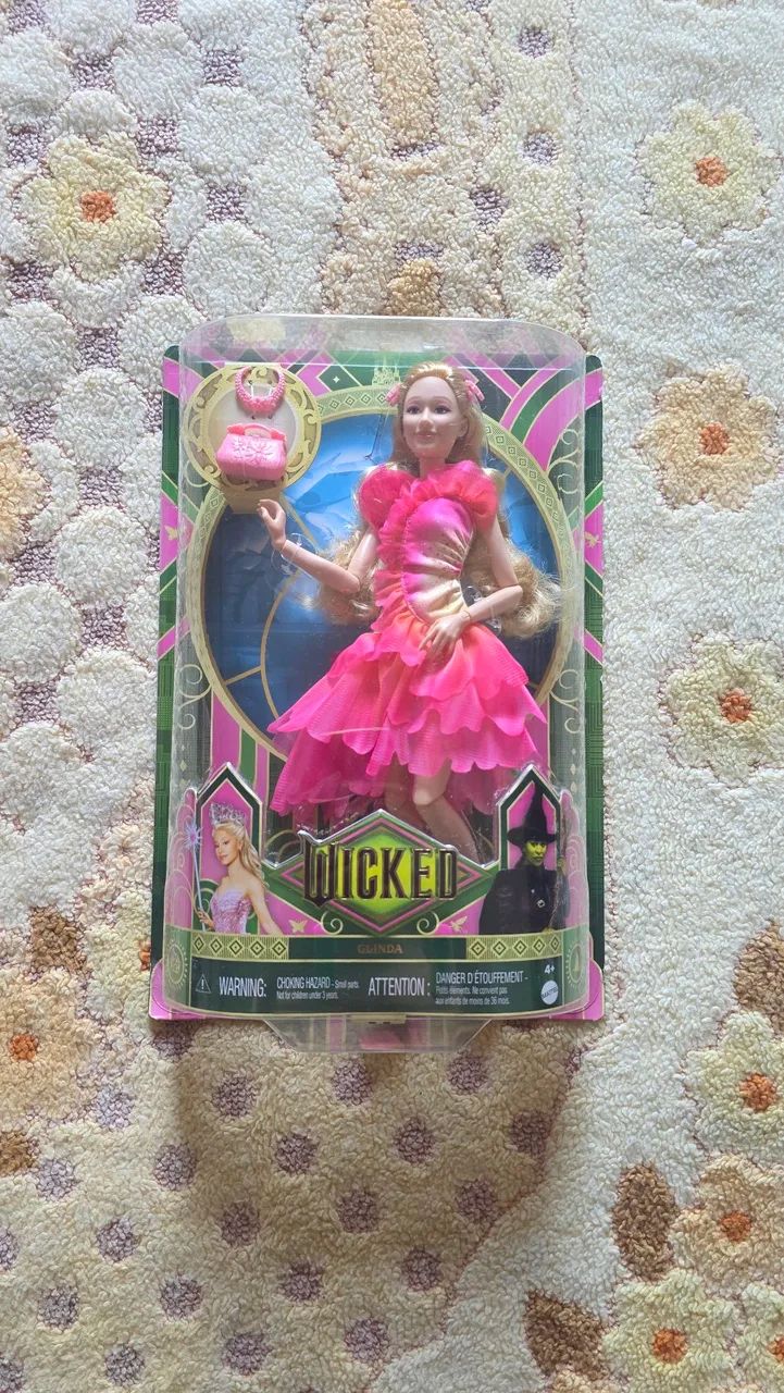 Boneca Glinda (lacrada) - Wicked