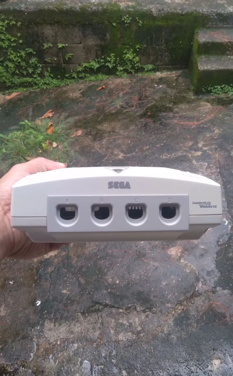Dreamcast Carcaça branquinha para modelos VA1/VA2 bem conservada  - Foto 2