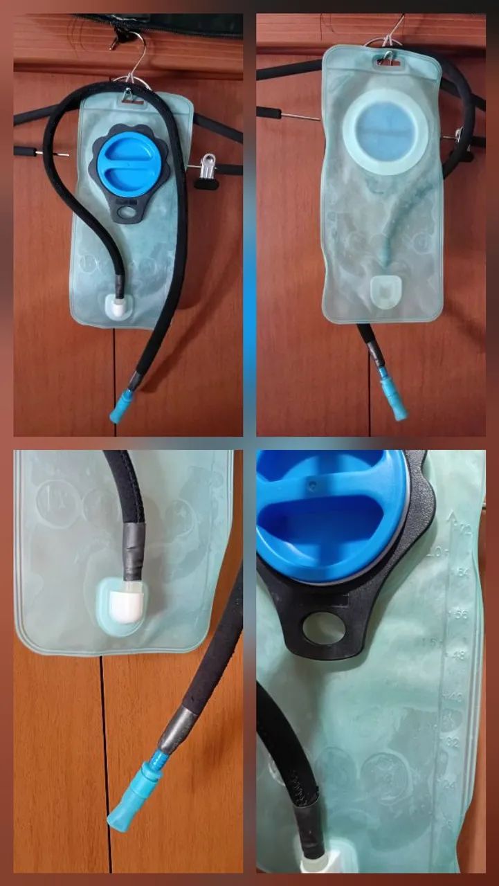 Mochila De Hidratação Red Dragon Com Refil (Usada )<br> - Foto 4