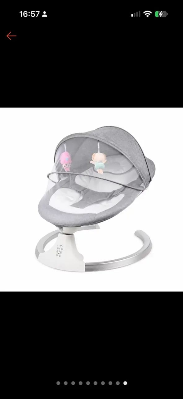 cadeira de bebe automatica