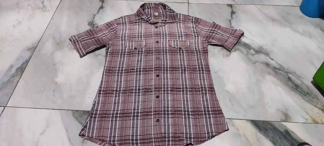 Camisa Xadrez Feminina - Tam. M - Foto 4