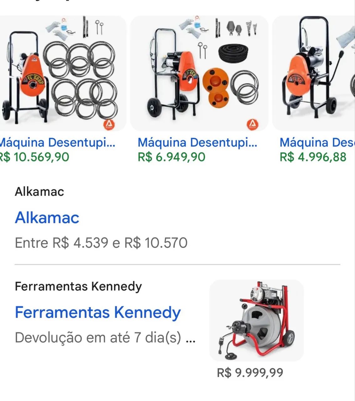 Desintupidora TL500
