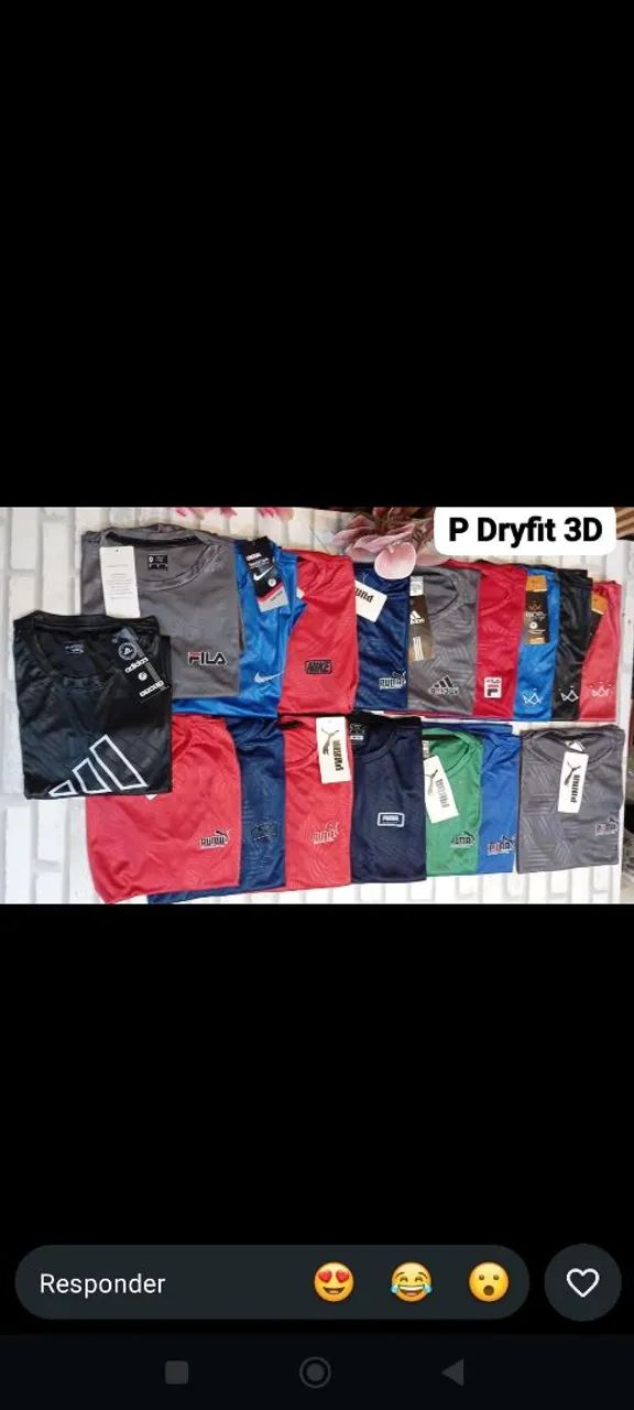 camisas dry fit 3D do p ao g  - Foto 2