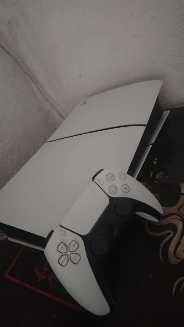 Ps5 slim uma semana de comprado  zero caixa nota garantia  - Foto 2
