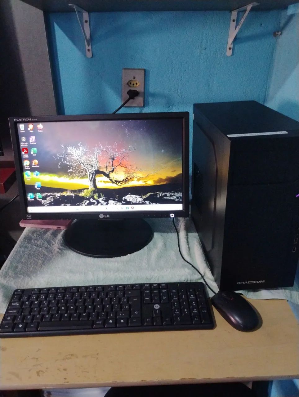 Computador completo fone *