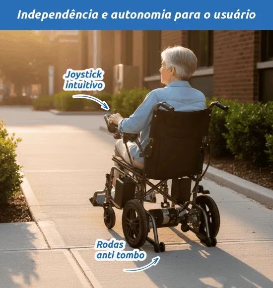 Cadeira de Rodas Motorizada - Foto 2