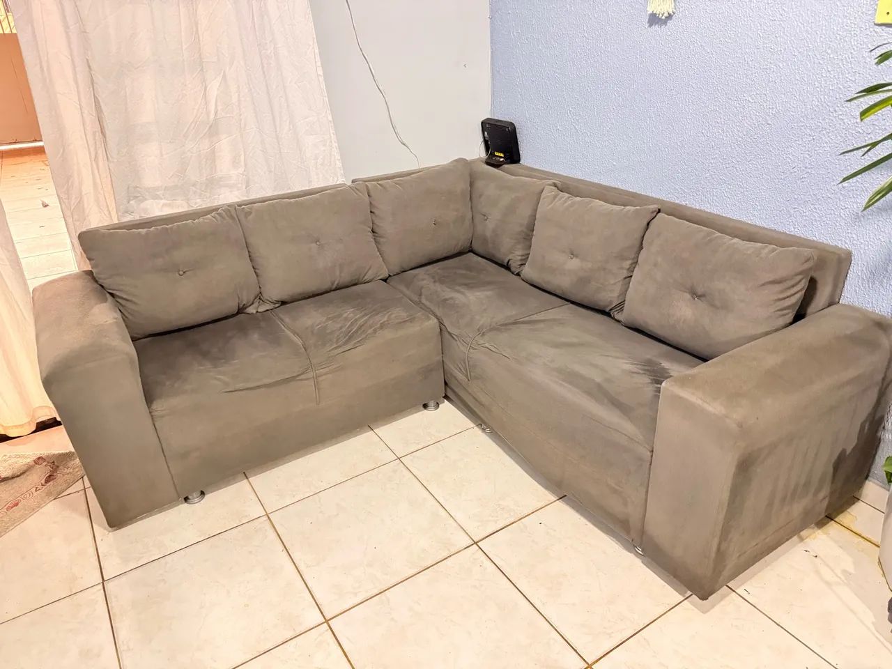 Sofá em L 5 lugares - Foto 4