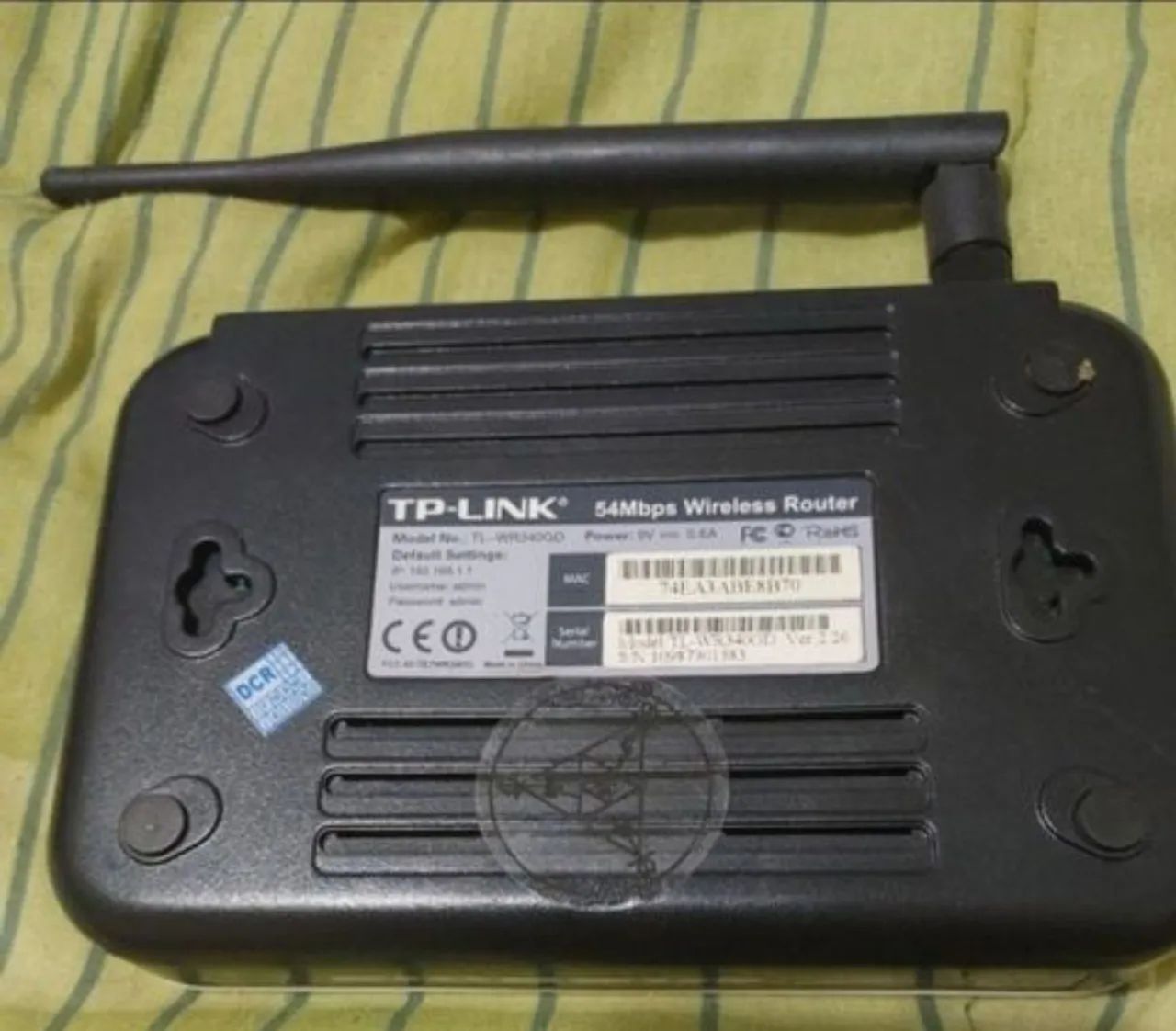 roteador wireless tp-link 54 mbps (ti-wr340gd) usado - Foto 2
