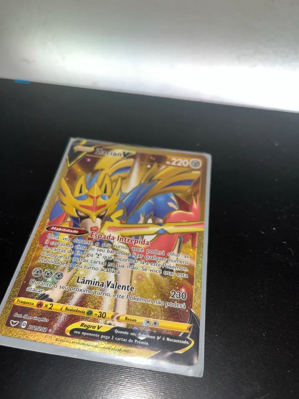 Zacian V Gold Edition No Precinho!! - Foto 3