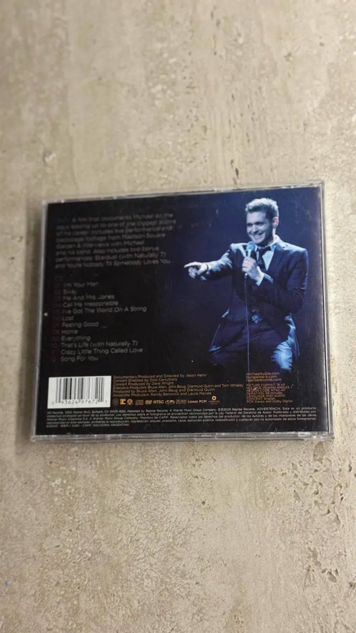 DVD MICHAEL BUBLE ORIGINAL!!! - Foto 2